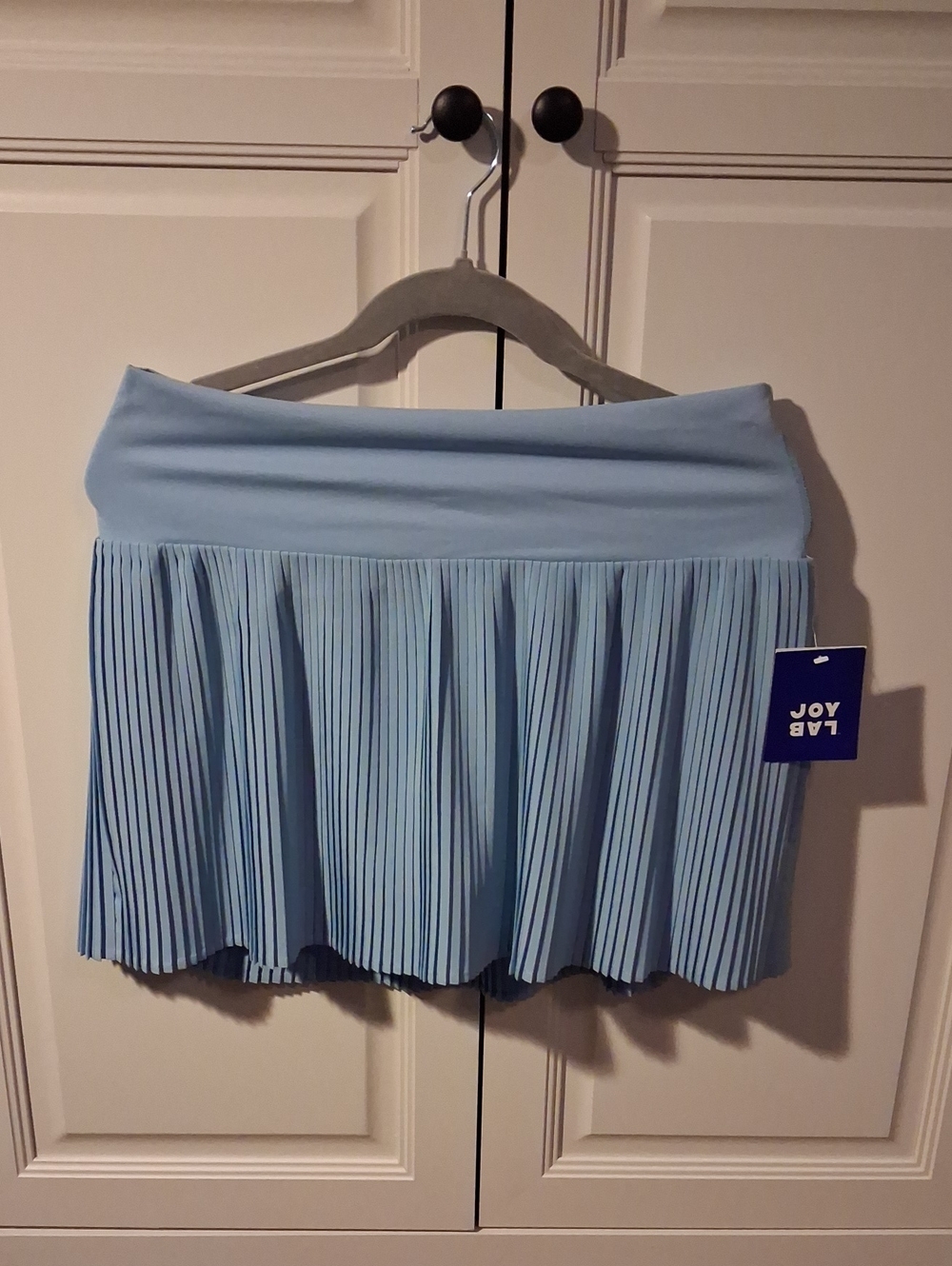 JoyLab Sky Blue Pleated Skort